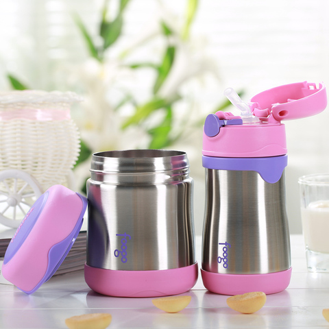 Детский набор Thermos B3000+BS535 PK (термос для еды, термос для напитков), розовый