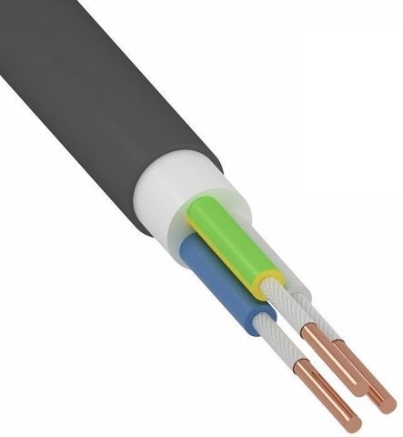 Кабель ВВГнг(А)-FRLS 3х10 ок(N, PE)-0,66 ГОСТ TDM
