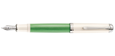 Ручка перьевая Pelikan Souverän® M605 SE 2021, Green-White CT  (818193)