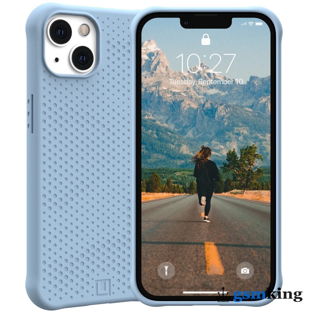 Чехол UAG DOT with MagSafe Series Case for Apple iPhone 13 | 14 Cerulean  (Синий) 11317V385858 - цена 4550.0 ₽.