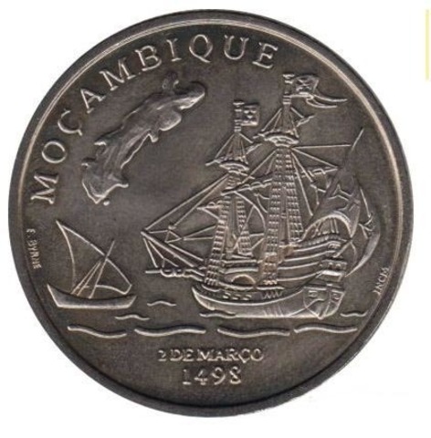 200 эскудо "Открытие Мозамбика" 1998 год UNC