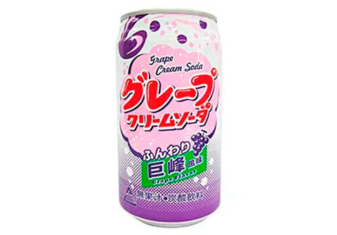 Лимонад со вкусом винограда и крем соды Tominaga, 350мл