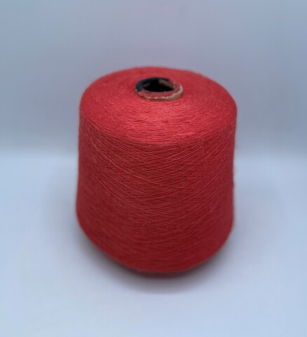 Filati Naturali (пр.Италия),art-Siria, 1/1800 1800м/100гр, 85%Крапива 15%Вискоза , цвет-Розовый коралл, арт-23347