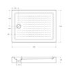 Cezares TRAY-A-AH-15-W TRAY-A-AH-140/90-15-W АКРИЛОВЫЙ ПОДДОН
