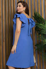 Платье Неповторимый шарм (голубое) П13235-19М LT Collection