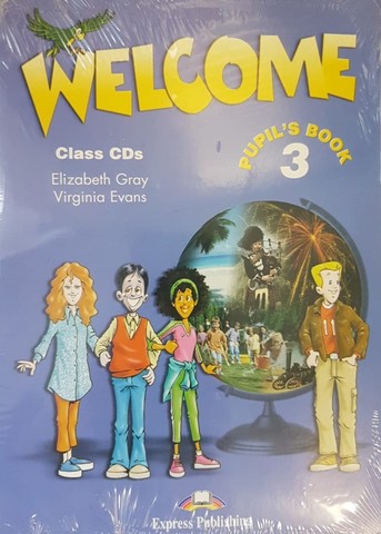 Welcome 3. Class CDs (Set of 3). Диски для работы в классе (полная версия аудирования, набор из 3-х дисков)