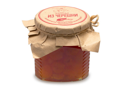 Варенье из белой черешни Экосбор, 300г