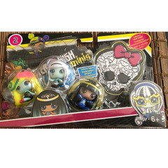 Минис 2 серия Набор из 3-х фигурок: Лагуна под Напряжением, Фрэнки Русалка, Клео де Нил - УПАКОВКА НЕ ИДЕАЛЬНАЯ