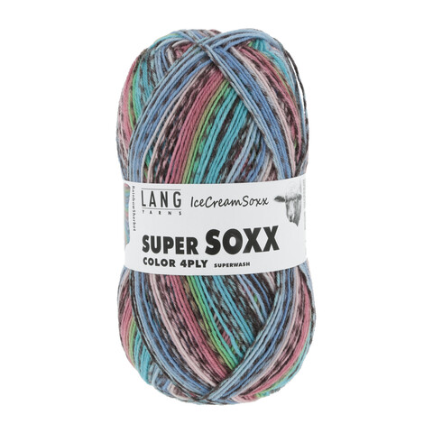 Lang Yarns Super Soxx Ice Cream Color 479