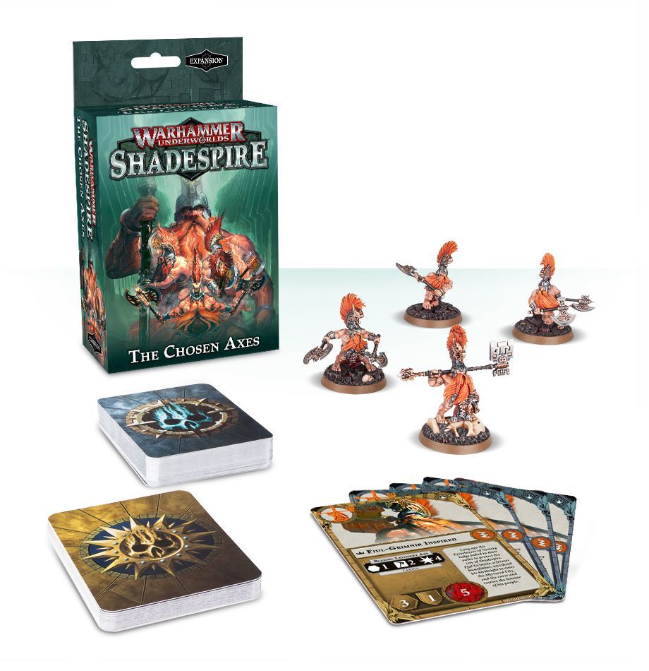 Shadespire – The Chosen Axes (отряд «Избранные Топоры» + набор карт на  русском языке)