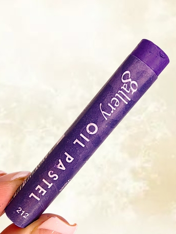 Пастель масляная мягкая профессиональная MUNGYO Gallery Фиолетовый №212 (3шт)