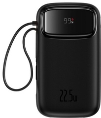 Внешний аккумулятор Baseus Qpow2 2C+L+U 22.5W P10055003113-00 10000 мАч черный