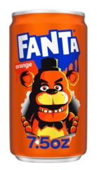 Газированный напиток Fanta Five Nights At Freddy's со вкусом апельсина