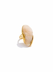 Кольцо jewel beige