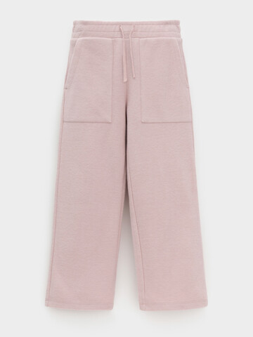 брюки  для девочки  КР 400843/розовый лед к577