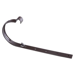 Кронштейн желоба металлический Альта-Профиль Элит Квадо Коричневый 125 мм