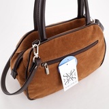 Сумка Саломея 479 эко-замша миндаль