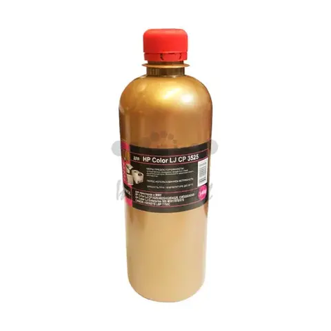 Тонер пурпурный для HP Color LaserJet M551, M570, M651, M252, M277. MKI Chemical - 140 г.