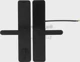Умный замок Aqara A100 Zigbee врезной разбл.отпеч.паль. черный (ZNMS02ES)