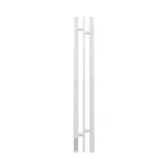 Полотенцесушитель электрический Point Фрея PN20718W П2 100x800 диммер слева, белый
