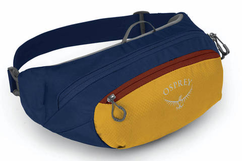 Картинка сумка поясная Osprey Daylite Waist Honeybee Yellow/Deep Sea Blue - 2