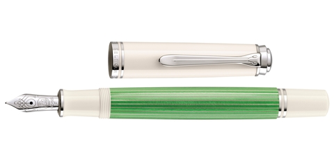 Ручка перьевая Pelikan Souverän® M605 SE 2021, Green-White CT  (818193)