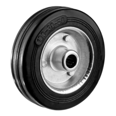 ЗУБР d 100 мм, г/п 70 кг, игольчатый подшипник, резина/металл, колесо, Профессионал (30936-100)