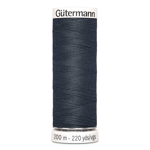 Нитки швейные Gutermann Sew-All 100/200 м (095 т.синий графитовый)