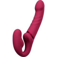 Страпон Lovense Lapis двусторонний, гибкий c вибрацией