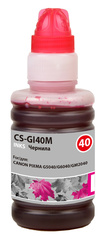 Чернила Cactus CS-GI40M GI-40 Пурпурный / Magenta 70мл для Canon Pixma G5040/G6040/GM2040