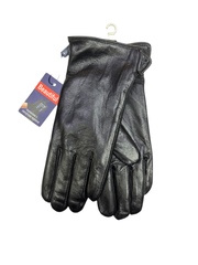 Перчатки. Женские. Материал верха: Кожаные. Подклад: Плюш-флис.В упаковке 5 шт.