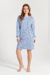 Ночная сорочка Россыпь-1 Виотекс ГОЛУБОЙ