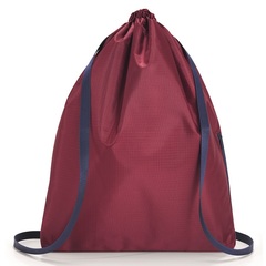 Рюкзак складной Mini maxi sacpack dark ruby Reisenthel