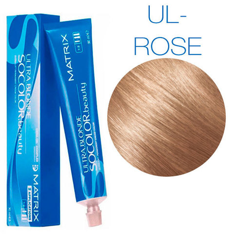 Matrix SoColor Beauty Extra Blonde UL-Rose (Розовое золото) - Ультра-осветляющая краска для волос
