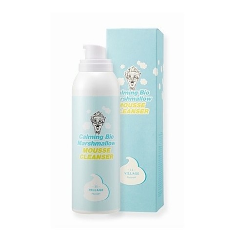 Calming bio marshmallow mousse cleanser