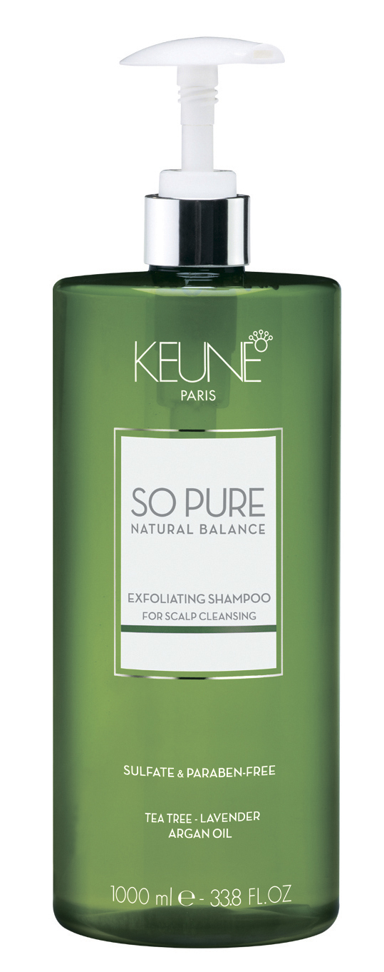 KEUNE SO PURE EXFOLIATING SHAMPOO 250 мл