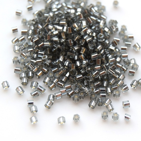 Бисер Тохо Hexagon 11/0 0029 темно-серебристый