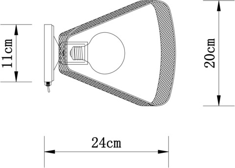 Настенный светильник Arte Lamp MAASYM A7044AP-1BK