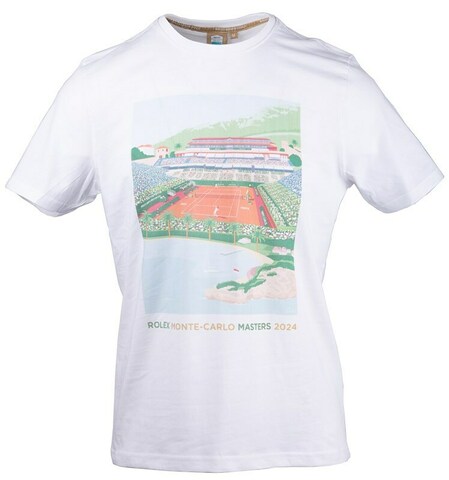 Monte-Carlo Rolex Masters Affiche T-Shirt - white