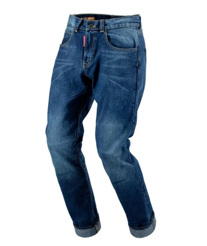 Мотоджинсы Starks Samurai муж, Comfort fit, хлопок 100%, Синий (33)