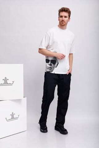 KARL Lagerfeld Футболка хлопковая с Карлом