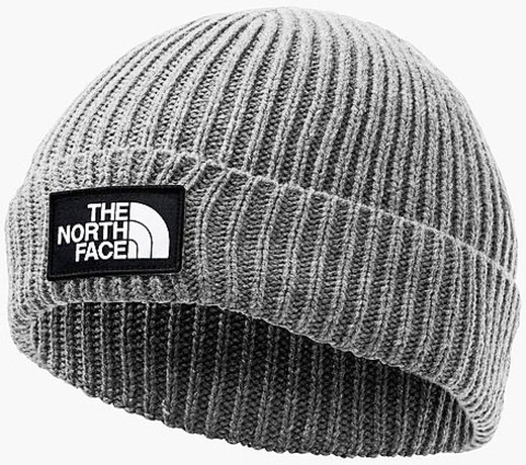 North Face Logo Box Cuff Beanie sht 