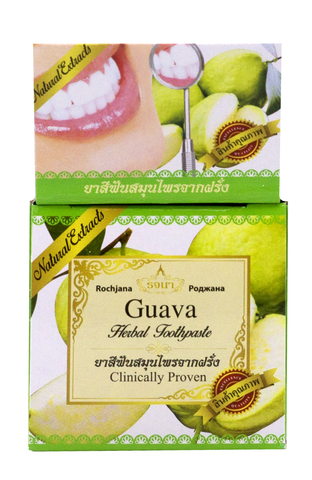 Зубная паста с экстрактом гуавы Rochjana Guava Herbal Toothpaste, 30 гр