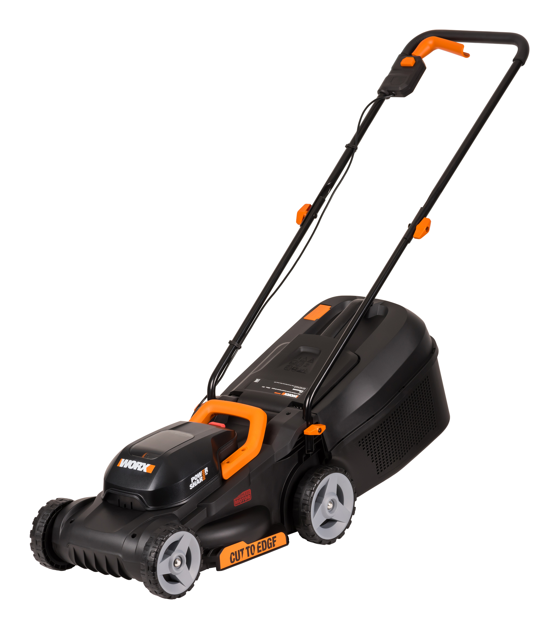 Аккумуляторная газонокосилка WORX WG730E, 20В, бесщеточная, 30 см, 4Ач х 1, ЗУ 2А, коробка