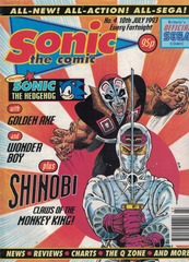 Комикс Sonic The Comic 1993 #4