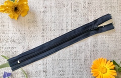 Молния брючная спираль, автомат, L 19 см, Т3, н/р, тёмно-синий