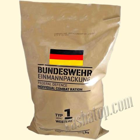 Немецкий сухой паёк Bundeswehr (Новый образец)