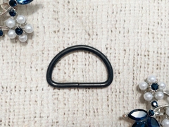 Полукольцо металлическое, ш. 25 мм, оксид