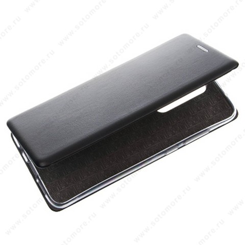 Чехол-книжка для Xiaomi Redmi Note 8 Pro - book case книжка черный