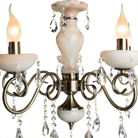 Люстра Arte Lamp Onyx red A9591LM-5AB